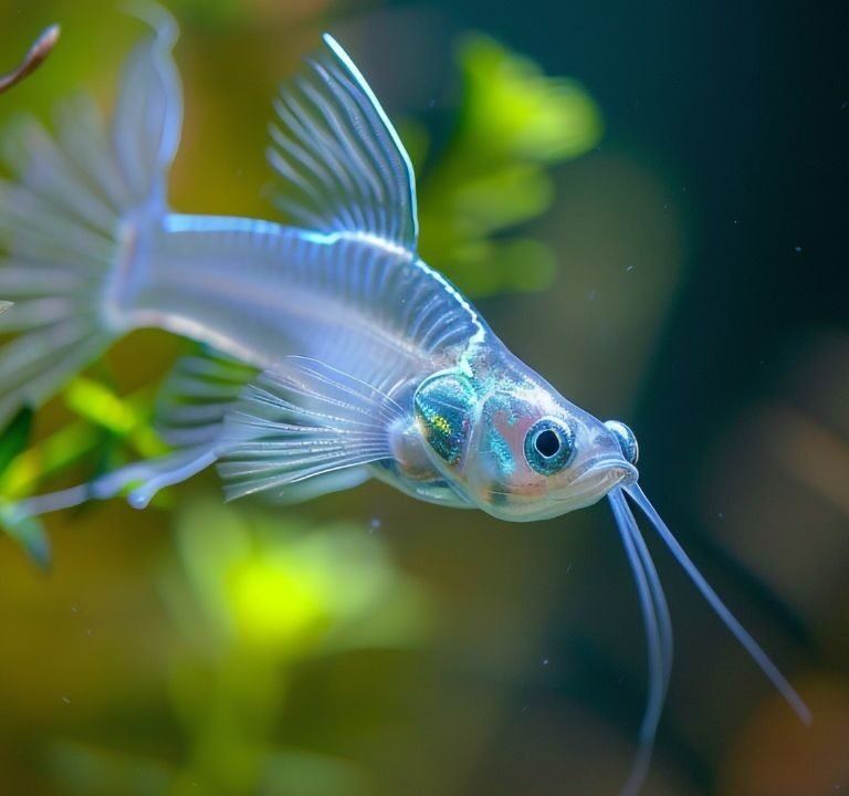 Peaceful Glass Catfish