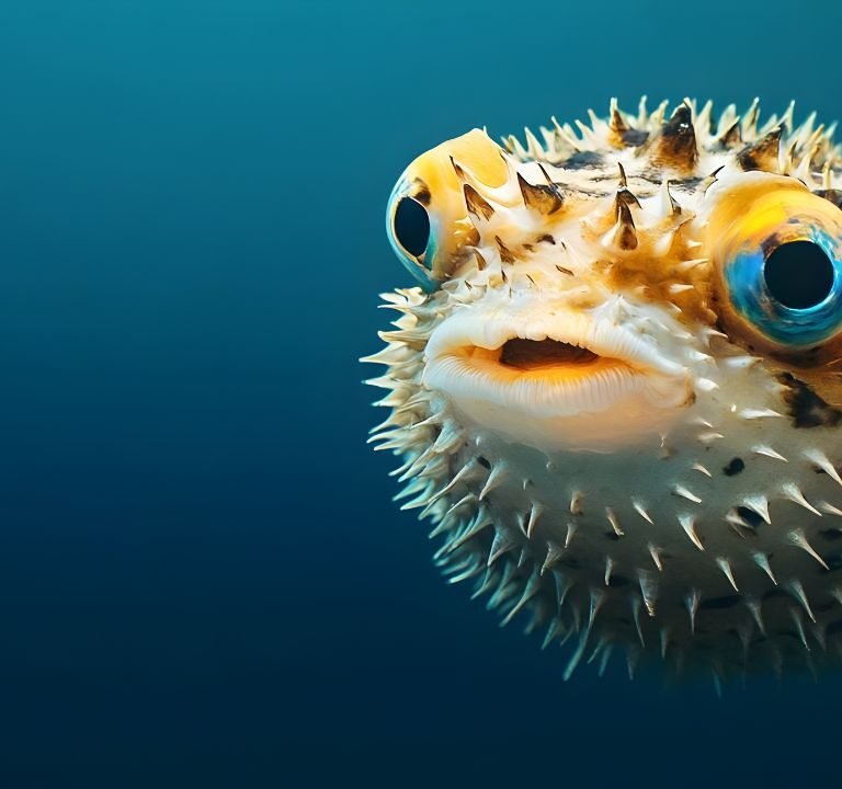 Porcupine Puffer Fish